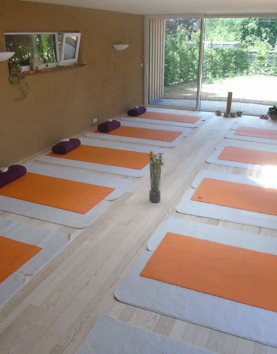 L'espace de yoga à Ovifat